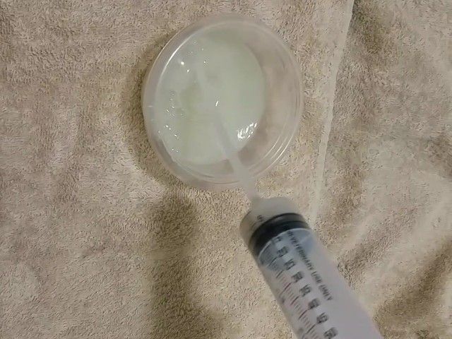 Fire S. recomended full syringe inside wife