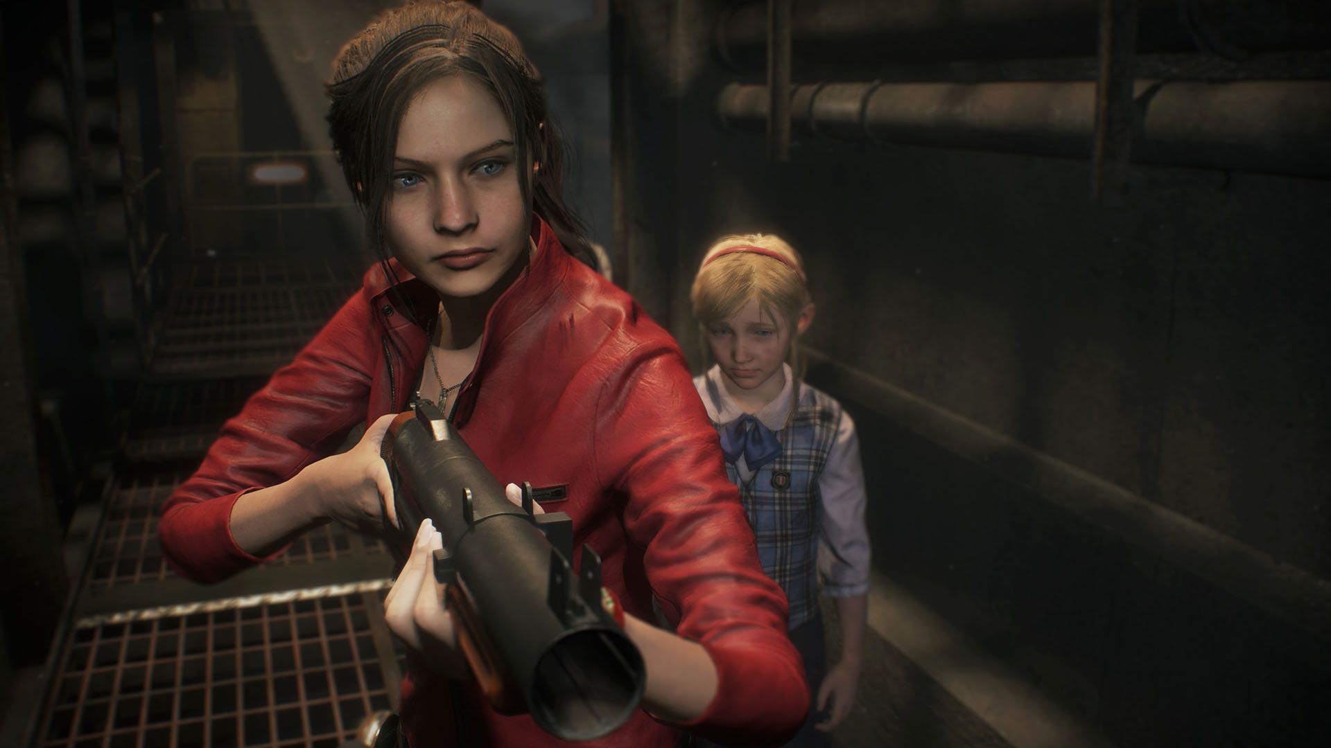 The B. reccomend claire redfield gives monumental head
