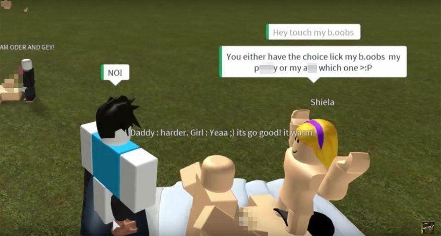 Playing roblox