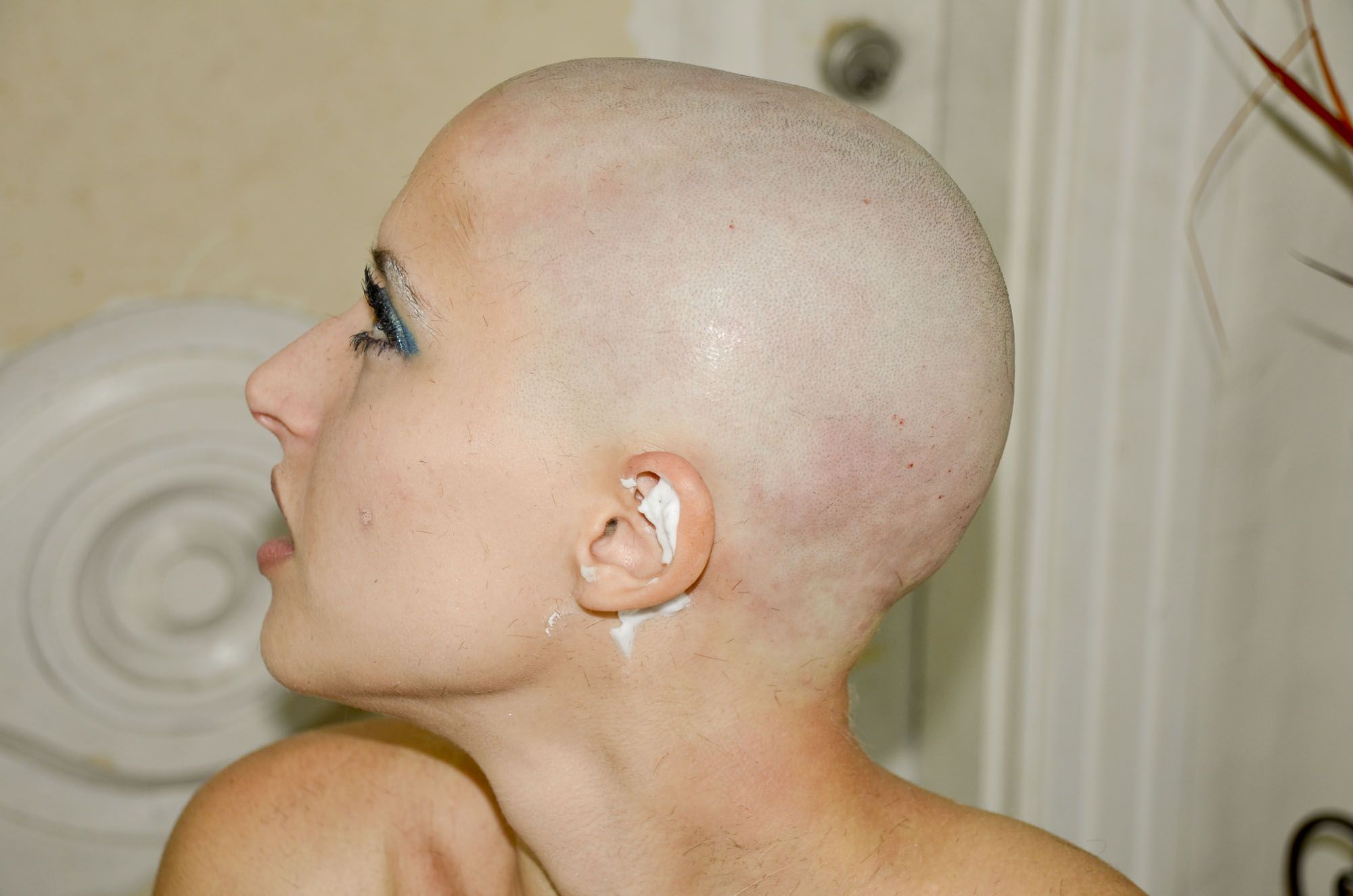 best of Girl bald shaved head
