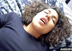 Versace reccomend beautiful curly haired girlfriend facial