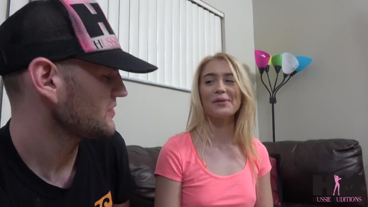 best of Hot hussie blonde auditions tiny