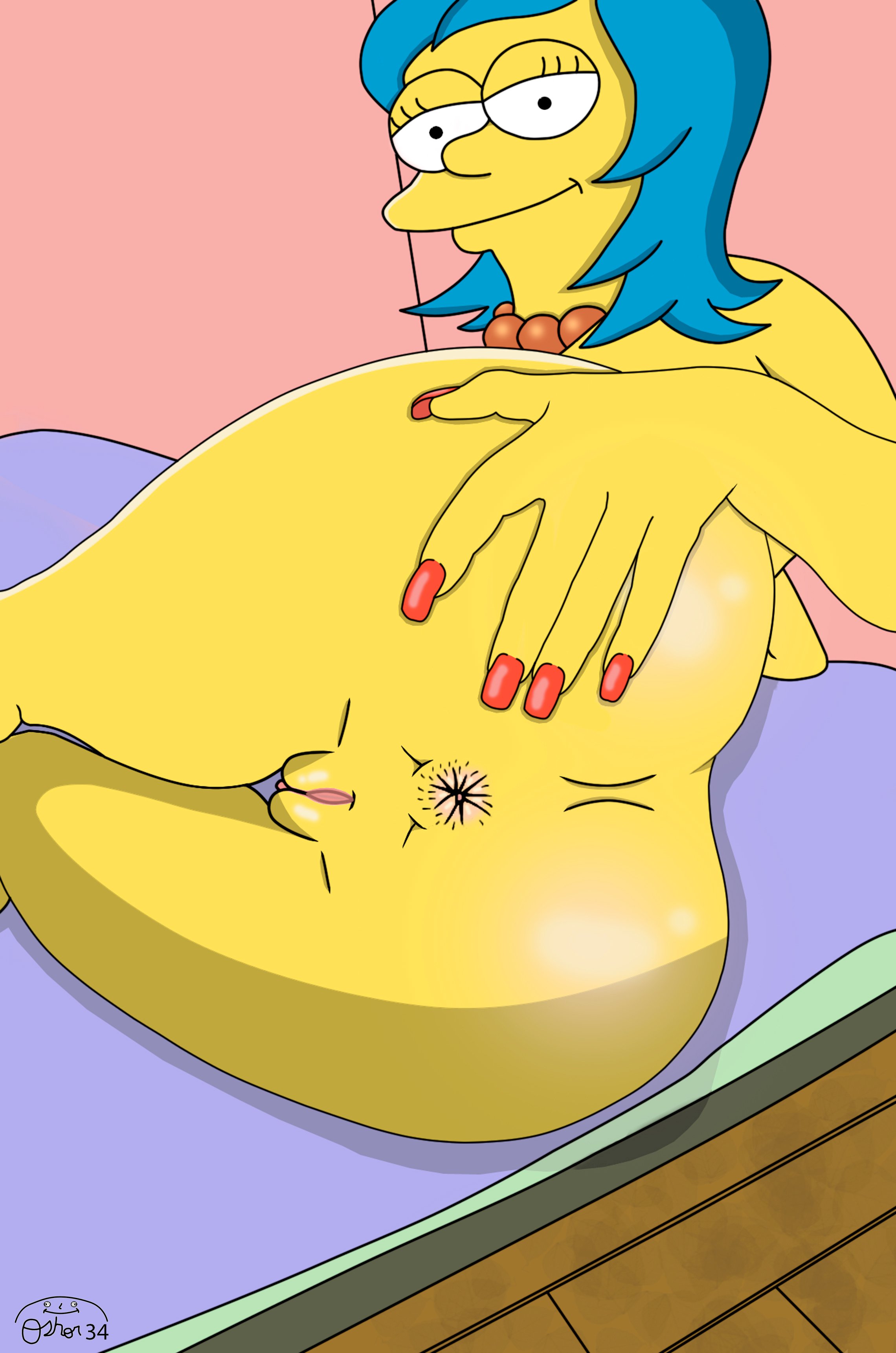 Marge simpson masturbating