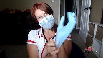 Latex glove nurse sex