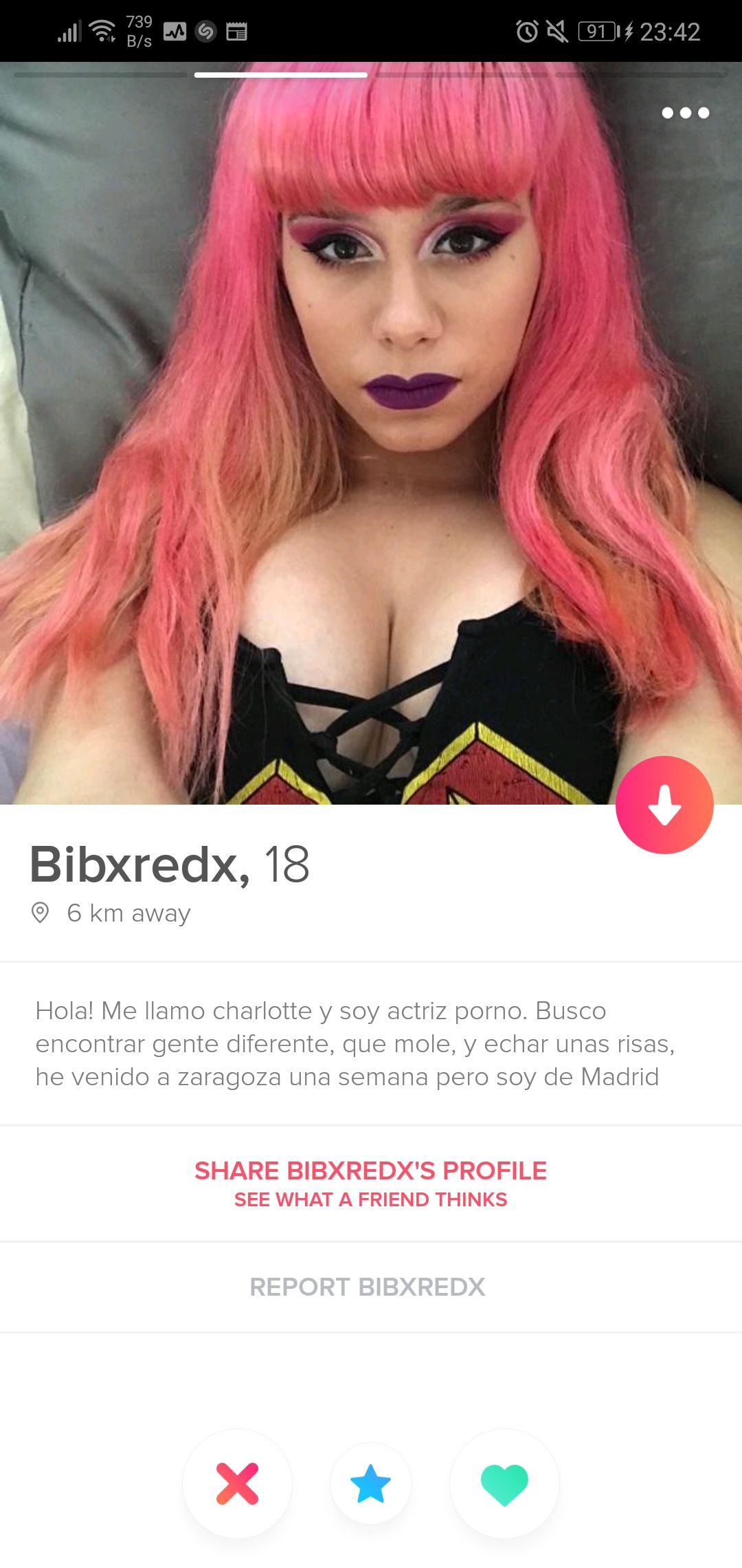 Absolute Z. reccomend just met tinder