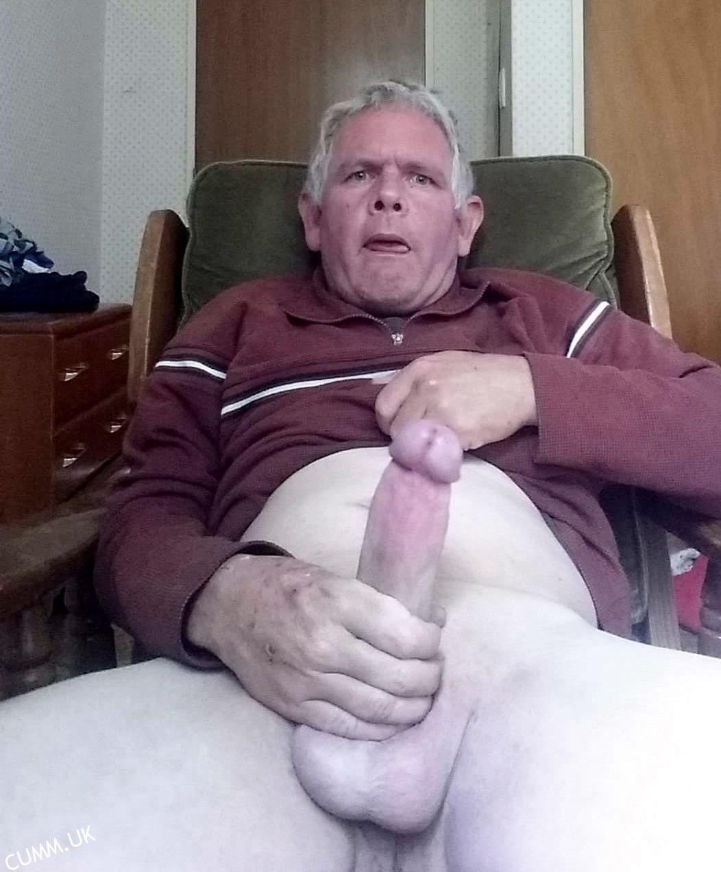 Old Man With Huge Cock