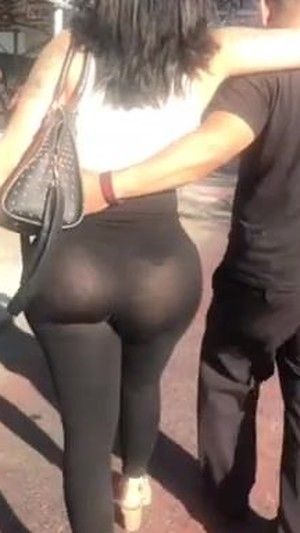 Chocolate C. recomended candid see through leggings