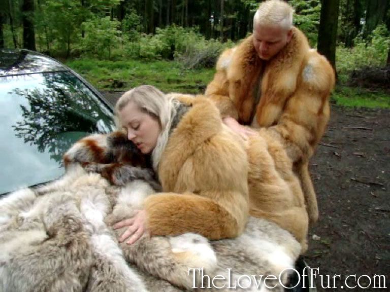The T. reccomend fur coat outdoor